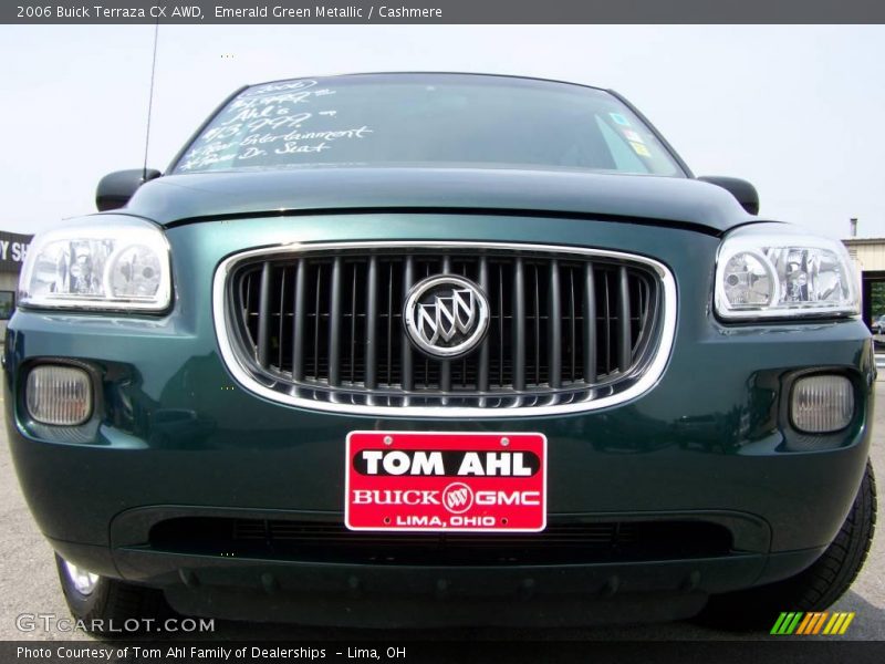 Emerald Green Metallic / Cashmere 2006 Buick Terraza CX AWD
