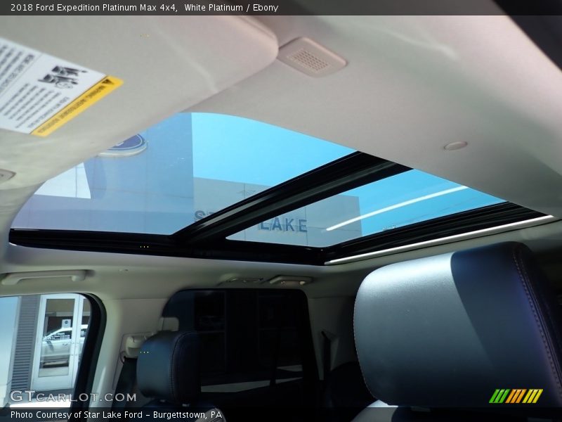 White Platinum / Ebony 2018 Ford Expedition Platinum Max 4x4