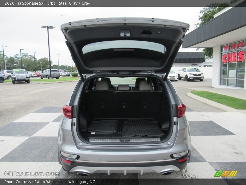 Steel Gray / Gray 2020 Kia Sportage SX Turbo