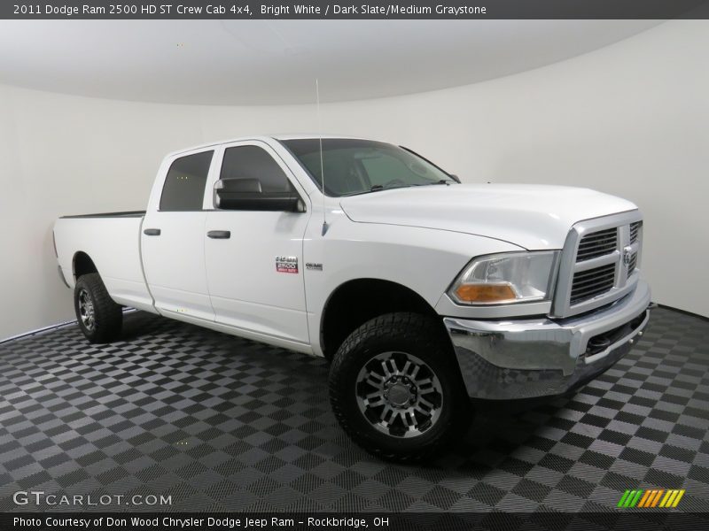 Bright White / Dark Slate/Medium Graystone 2011 Dodge Ram 2500 HD ST Crew Cab 4x4