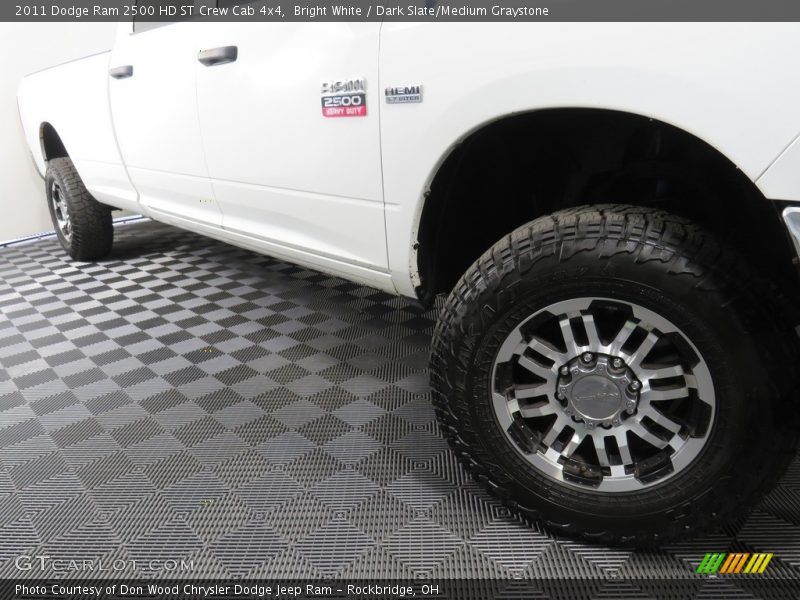 Bright White / Dark Slate/Medium Graystone 2011 Dodge Ram 2500 HD ST Crew Cab 4x4
