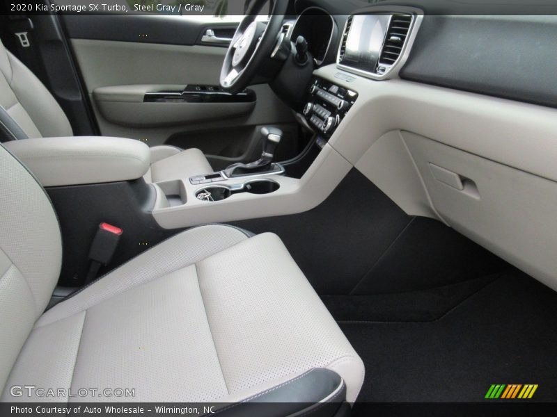 Steel Gray / Gray 2020 Kia Sportage SX Turbo