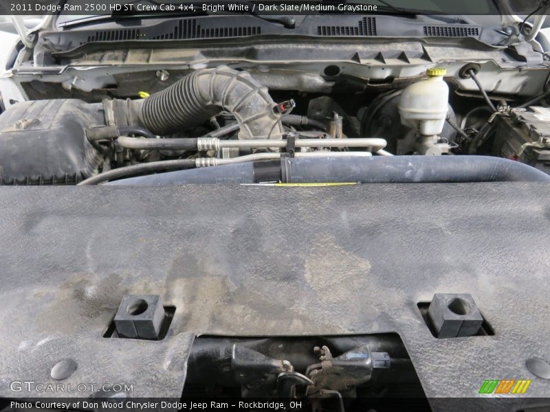 Bright White / Dark Slate/Medium Graystone 2011 Dodge Ram 2500 HD ST Crew Cab 4x4