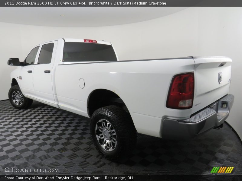 Bright White / Dark Slate/Medium Graystone 2011 Dodge Ram 2500 HD ST Crew Cab 4x4