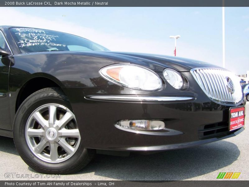 Dark Mocha Metallic / Neutral 2008 Buick LaCrosse CXL