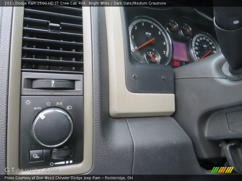Bright White / Dark Slate/Medium Graystone 2011 Dodge Ram 2500 HD ST Crew Cab 4x4