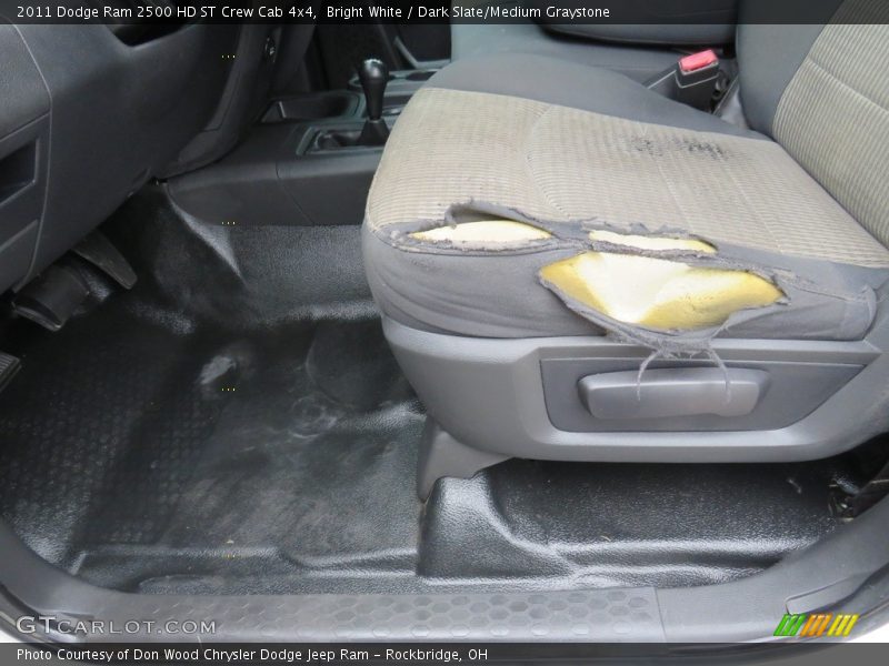 Bright White / Dark Slate/Medium Graystone 2011 Dodge Ram 2500 HD ST Crew Cab 4x4