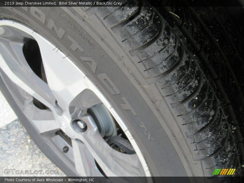 Billet Silver Metallic / Black/Ski Grey 2019 Jeep Cherokee Limited