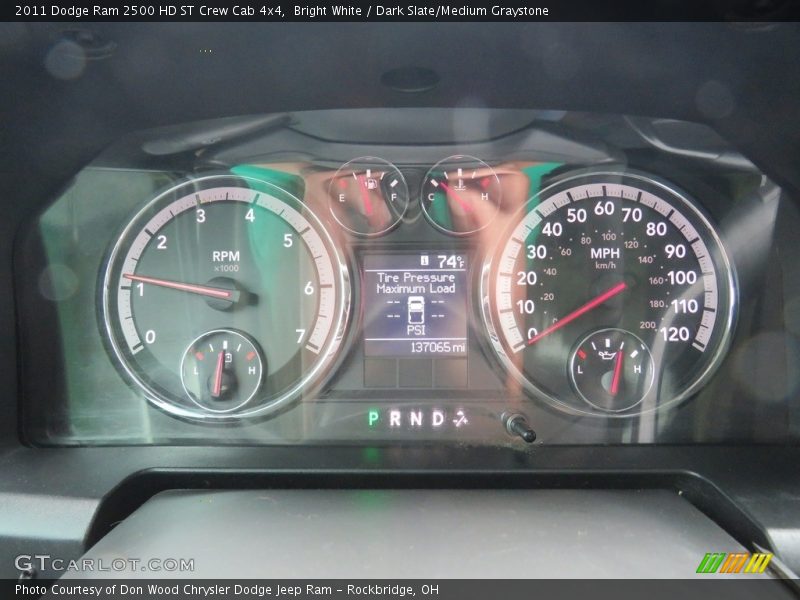 Bright White / Dark Slate/Medium Graystone 2011 Dodge Ram 2500 HD ST Crew Cab 4x4