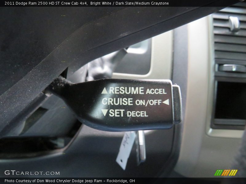 Bright White / Dark Slate/Medium Graystone 2011 Dodge Ram 2500 HD ST Crew Cab 4x4