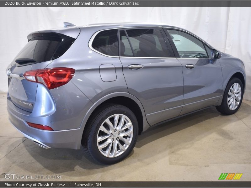 Satin Steel Metallic / Dark Galvanized 2020 Buick Envision Premium AWD