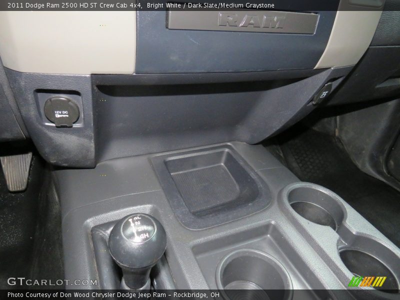 Bright White / Dark Slate/Medium Graystone 2011 Dodge Ram 2500 HD ST Crew Cab 4x4