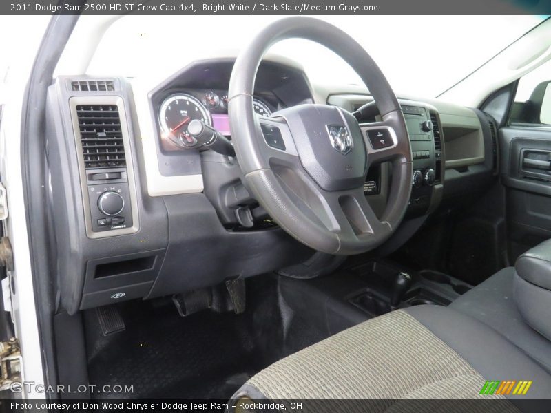 Bright White / Dark Slate/Medium Graystone 2011 Dodge Ram 2500 HD ST Crew Cab 4x4