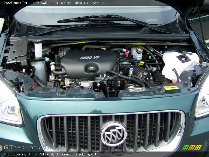 Emerald Green Metallic / Cashmere 2006 Buick Terraza CX AWD