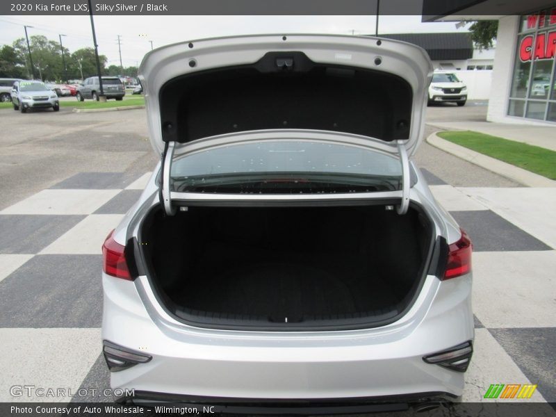 Silky Silver / Black 2020 Kia Forte LXS