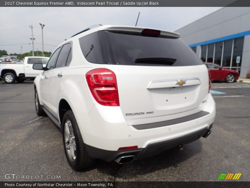 Iridescent Pearl Tricoat / Saddle Up/Jet Black 2017 Chevrolet Equinox Premier AWD