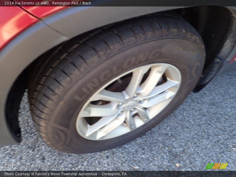 Remington Red / Black 2014 Kia Sorento LX AWD
