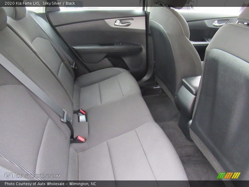 Silky Silver / Black 2020 Kia Forte LXS