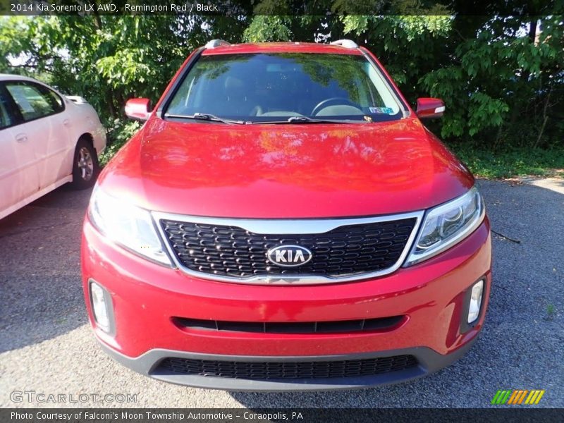 Remington Red / Black 2014 Kia Sorento LX AWD