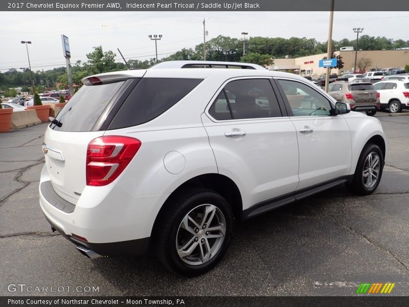 Iridescent Pearl Tricoat / Saddle Up/Jet Black 2017 Chevrolet Equinox Premier AWD