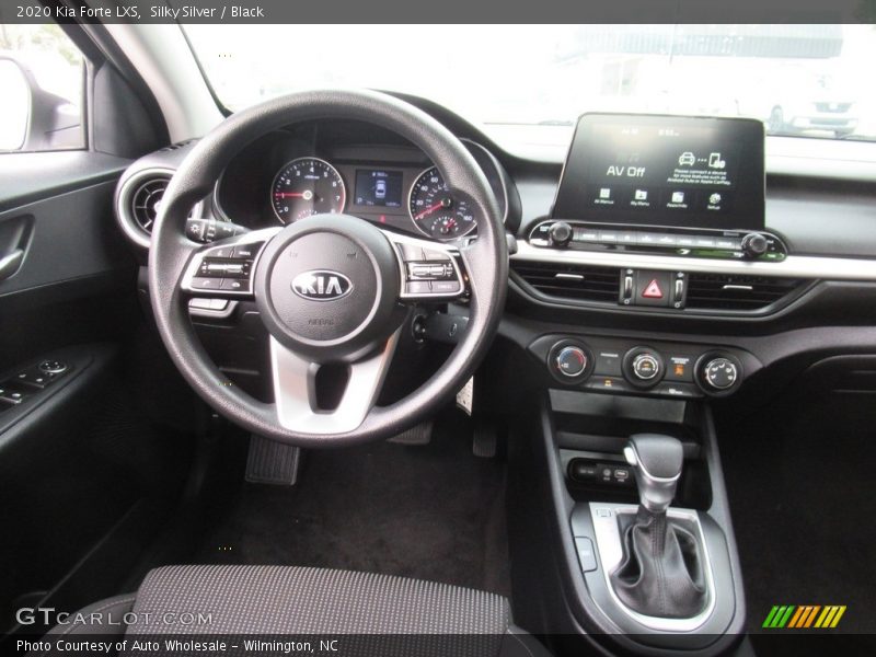 Silky Silver / Black 2020 Kia Forte LXS