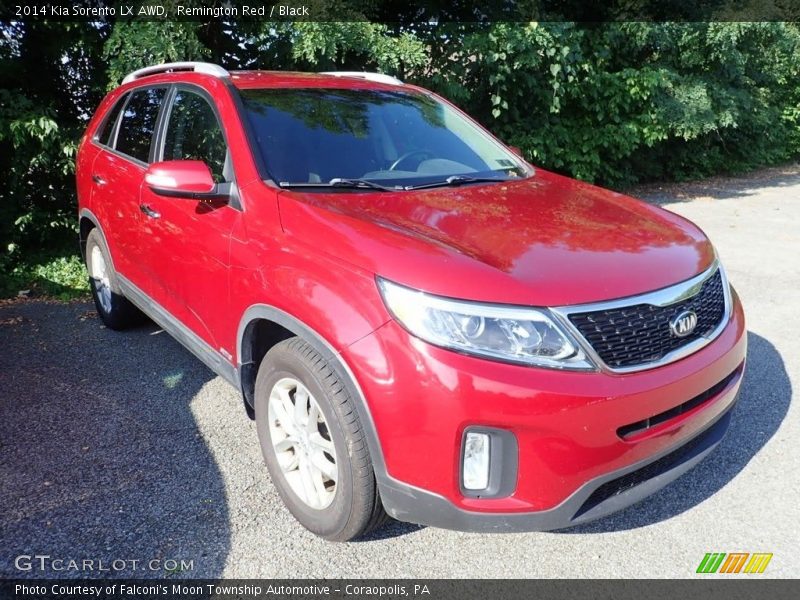 Remington Red / Black 2014 Kia Sorento LX AWD