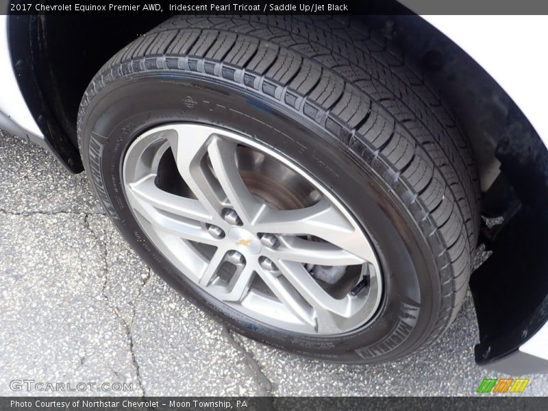 Iridescent Pearl Tricoat / Saddle Up/Jet Black 2017 Chevrolet Equinox Premier AWD