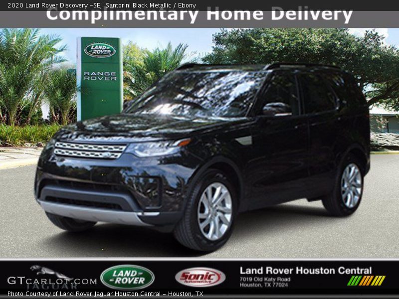 Santorini Black Metallic / Ebony 2020 Land Rover Discovery HSE