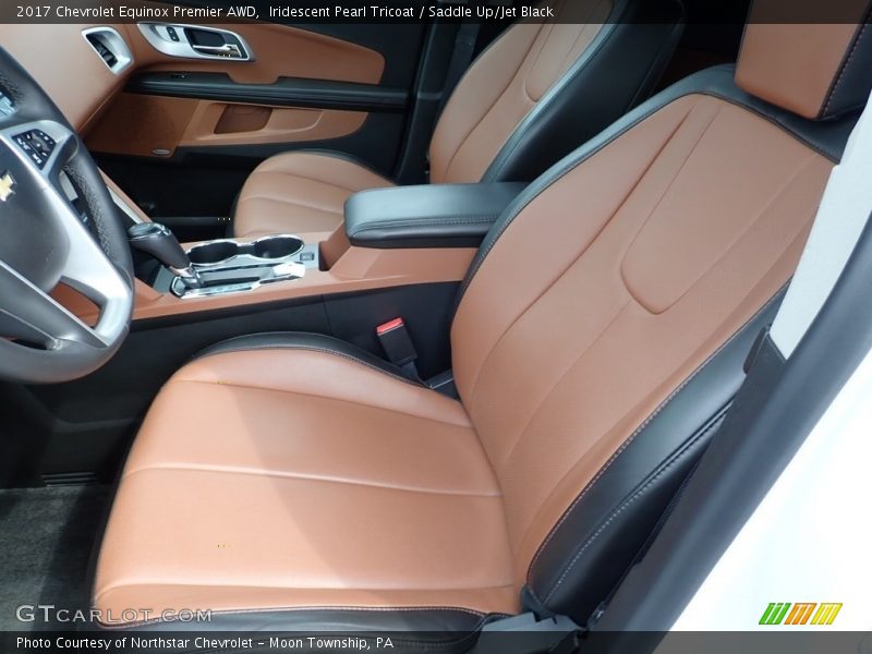 Iridescent Pearl Tricoat / Saddle Up/Jet Black 2017 Chevrolet Equinox Premier AWD
