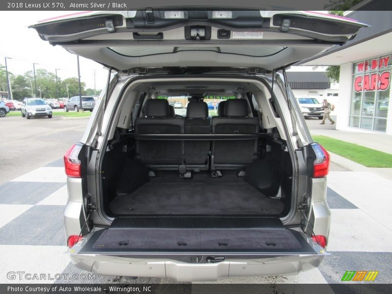 Atomic Silver / Black 2018 Lexus LX 570