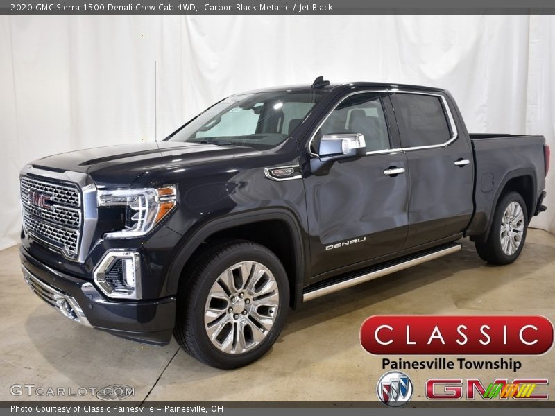 Carbon Black Metallic / Jet Black 2020 GMC Sierra 1500 Denali Crew Cab 4WD