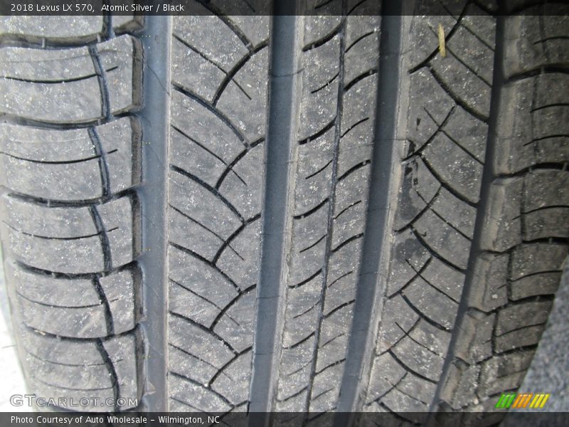 Atomic Silver / Black 2018 Lexus LX 570