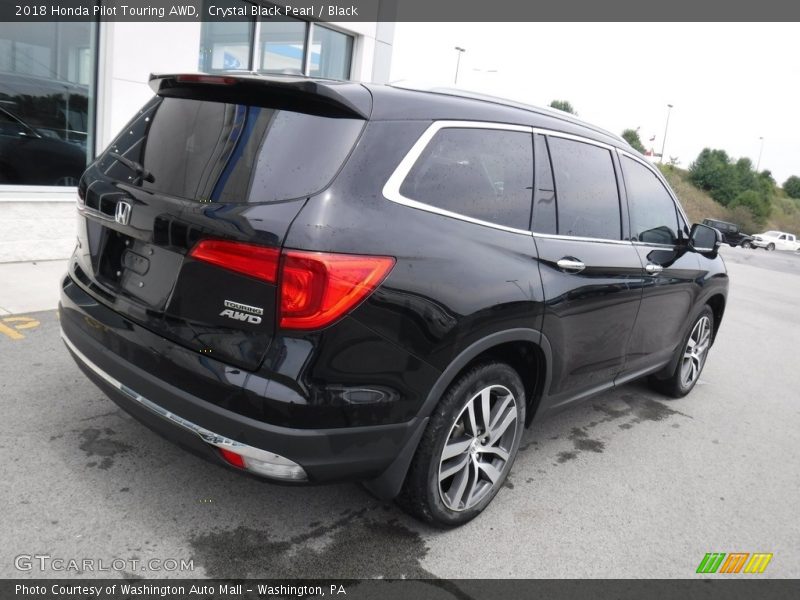 Crystal Black Pearl / Black 2018 Honda Pilot Touring AWD