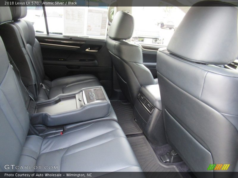 Atomic Silver / Black 2018 Lexus LX 570