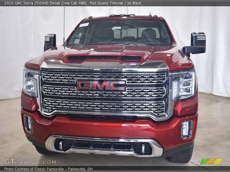 Red Quartz Tintcoat / Jet Black 2020 GMC Sierra 2500HD Denali Crew Cab 4WD