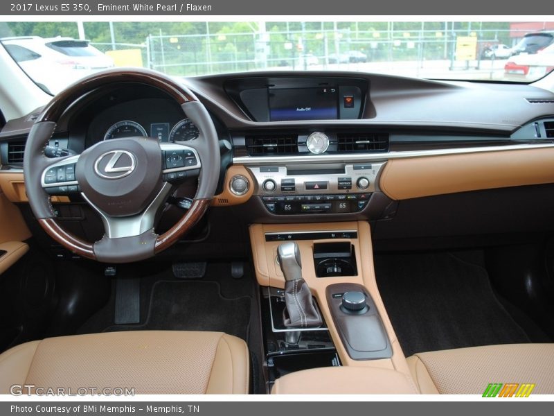 Eminent White Pearl / Flaxen 2017 Lexus ES 350