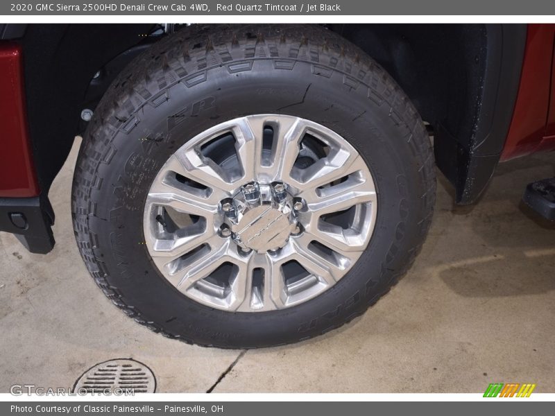 Red Quartz Tintcoat / Jet Black 2020 GMC Sierra 2500HD Denali Crew Cab 4WD