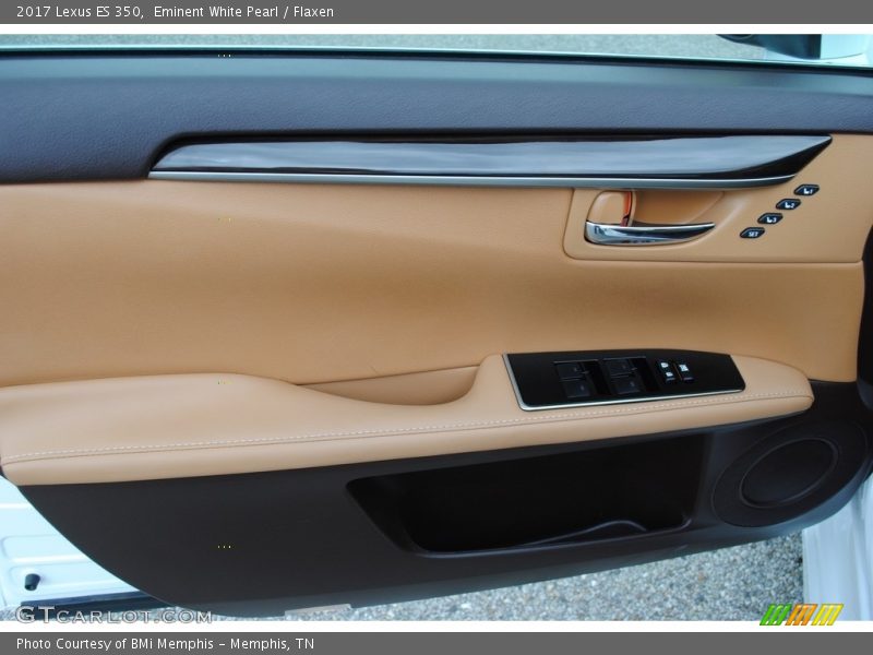 Eminent White Pearl / Flaxen 2017 Lexus ES 350