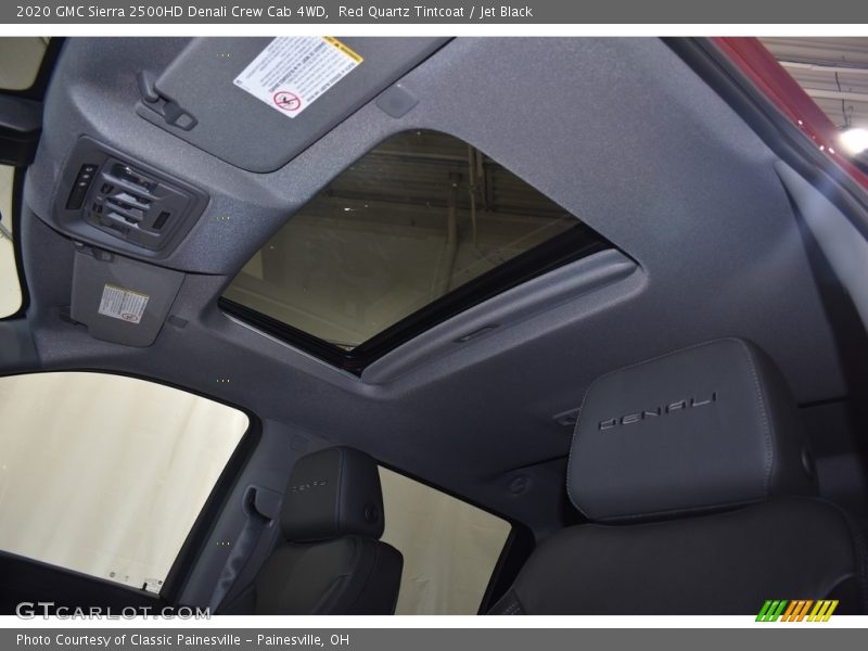 Red Quartz Tintcoat / Jet Black 2020 GMC Sierra 2500HD Denali Crew Cab 4WD