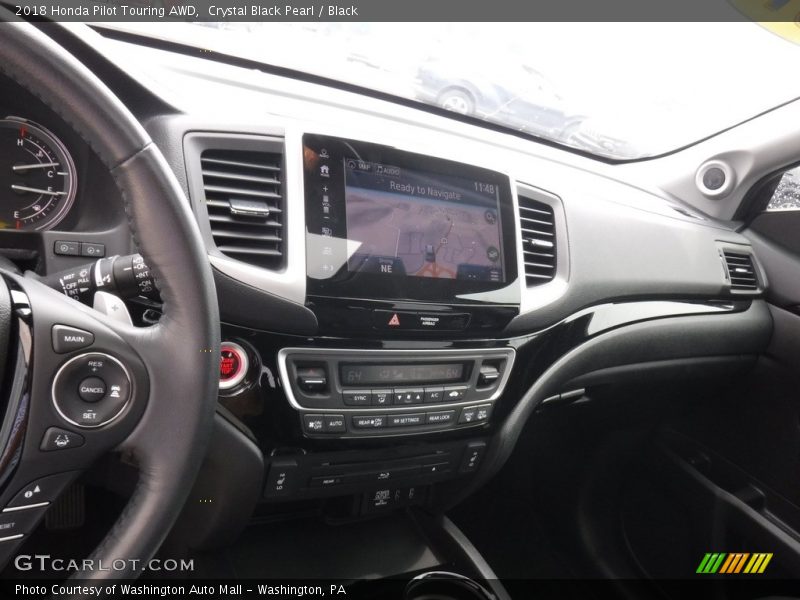 Crystal Black Pearl / Black 2018 Honda Pilot Touring AWD