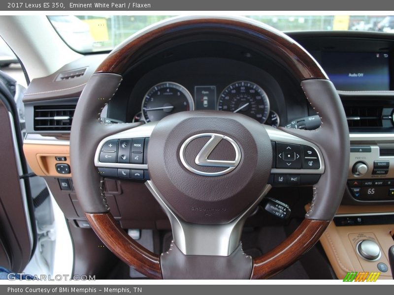Eminent White Pearl / Flaxen 2017 Lexus ES 350