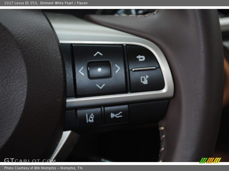 Eminent White Pearl / Flaxen 2017 Lexus ES 350