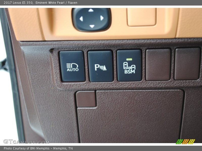 Eminent White Pearl / Flaxen 2017 Lexus ES 350