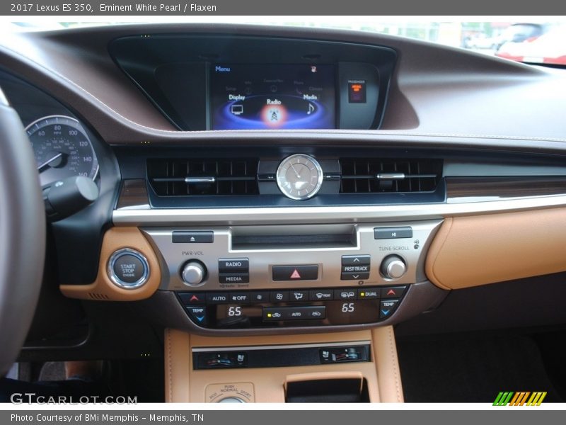 Eminent White Pearl / Flaxen 2017 Lexus ES 350
