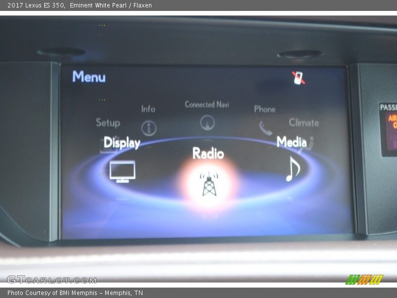 Eminent White Pearl / Flaxen 2017 Lexus ES 350