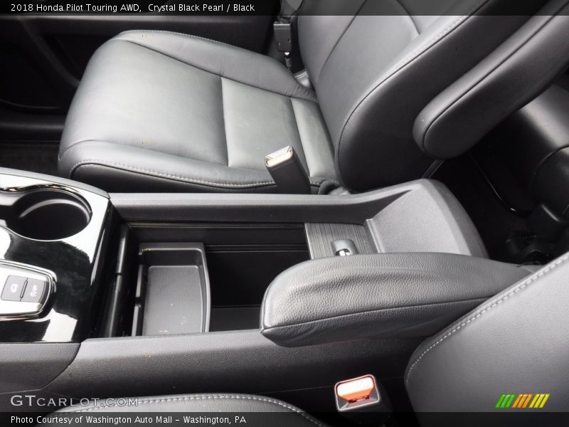 Crystal Black Pearl / Black 2018 Honda Pilot Touring AWD