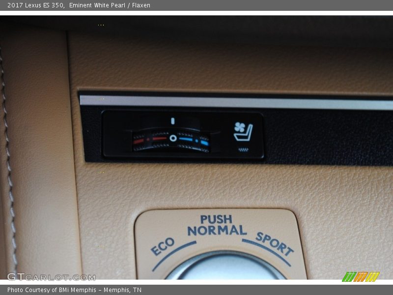 Eminent White Pearl / Flaxen 2017 Lexus ES 350