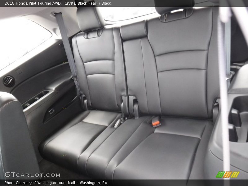 Crystal Black Pearl / Black 2018 Honda Pilot Touring AWD