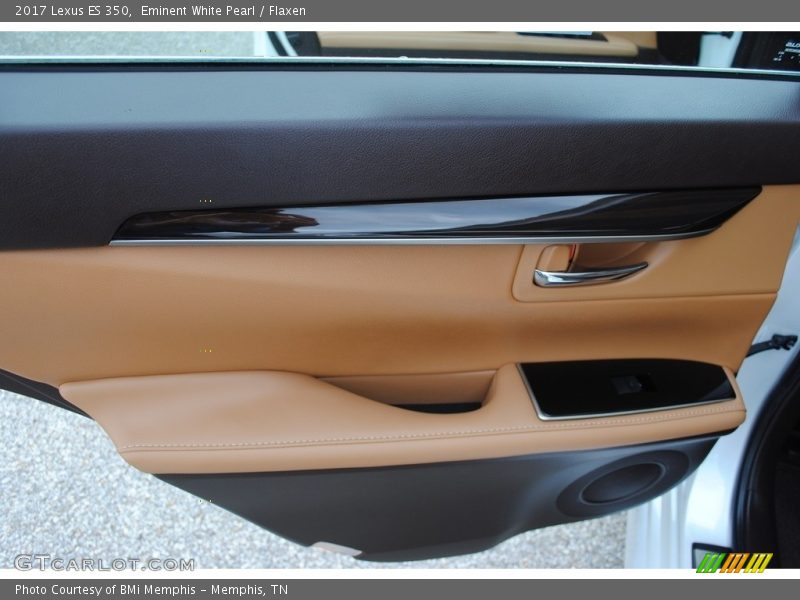 Eminent White Pearl / Flaxen 2017 Lexus ES 350