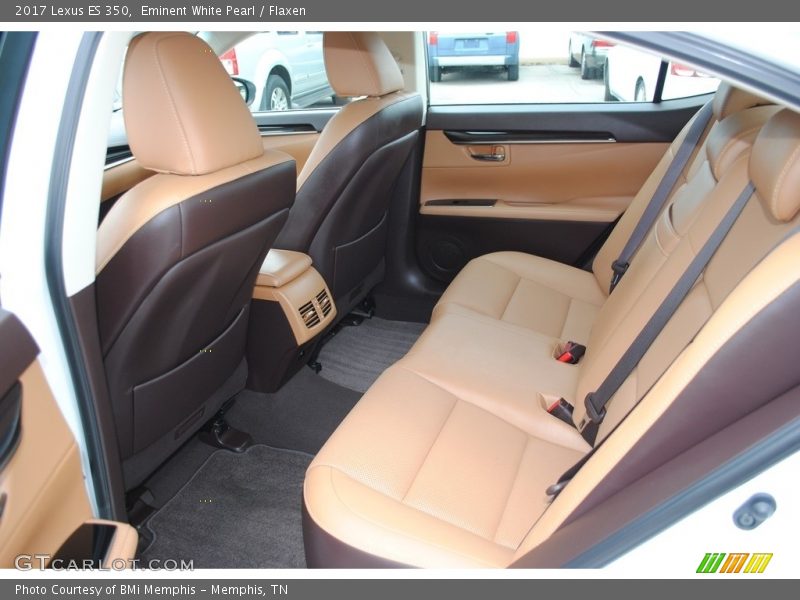 Eminent White Pearl / Flaxen 2017 Lexus ES 350